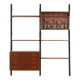Teak wall unit PS System, Danish design, 1960s, manufactured by Randers Møb