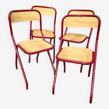 Vintage school chairs