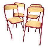 Vintage school chairs