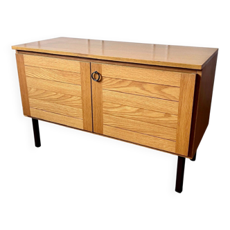 Vintage two-door storage cabinet