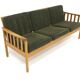 Scandinavian oak sofa, Skaraborgs Möbelindustri, Tibro, Sweden, 1960