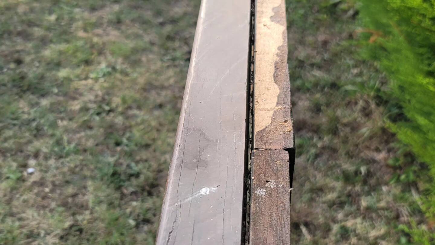 Wooden facade