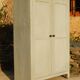 Old workshop wardrobe - Parisian locker cabinet, worn patina