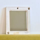 Hand painted ceramic mirror from Desvres