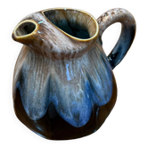 Glazed stoneware jug with spout – Decorative ceramics, France, 1970s