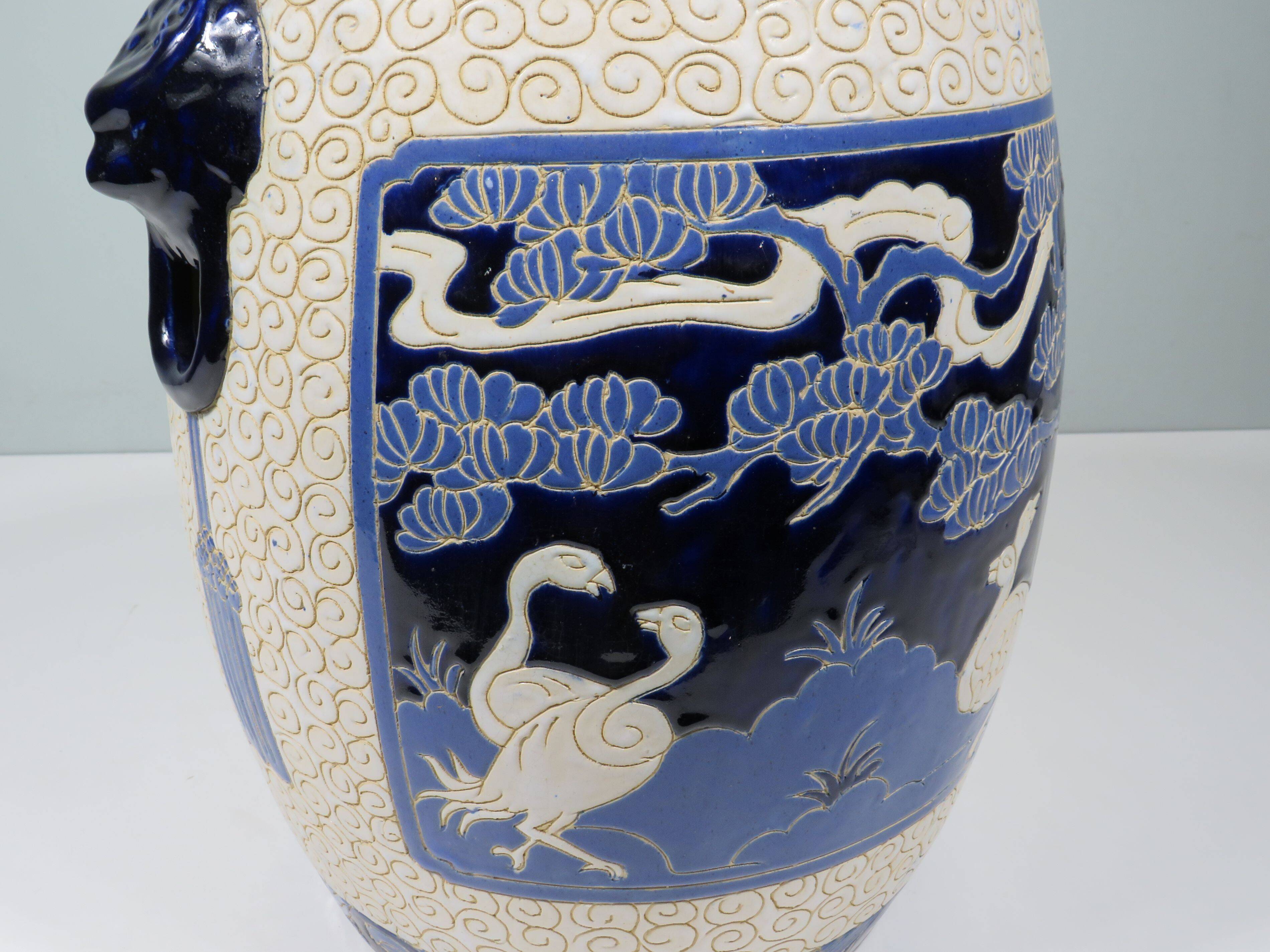 Ceramic stool, Italy 1970-1980