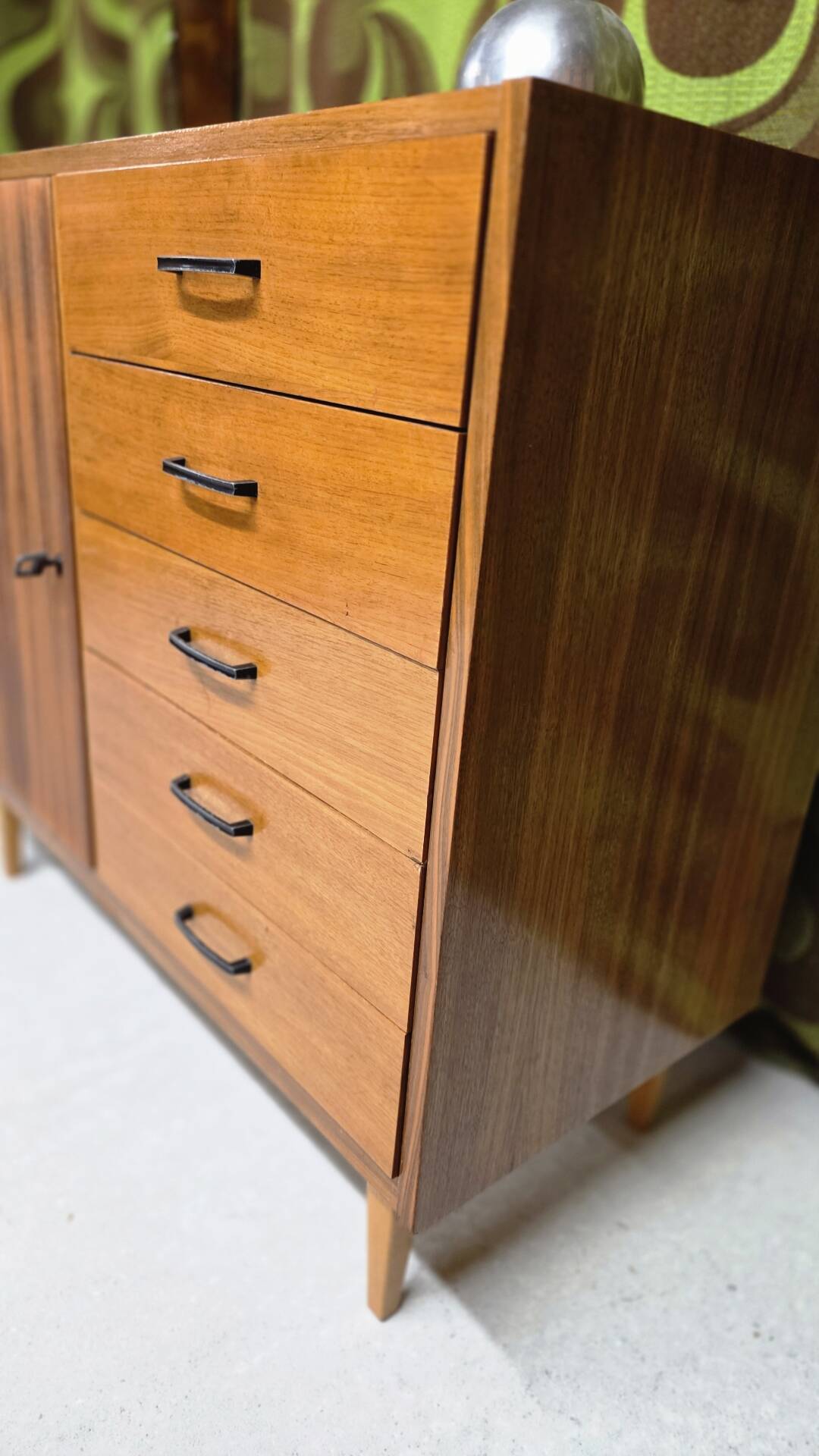 Vintage 1970s teak sideboard