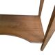 Vintage oak desk with raised top, 1970s.