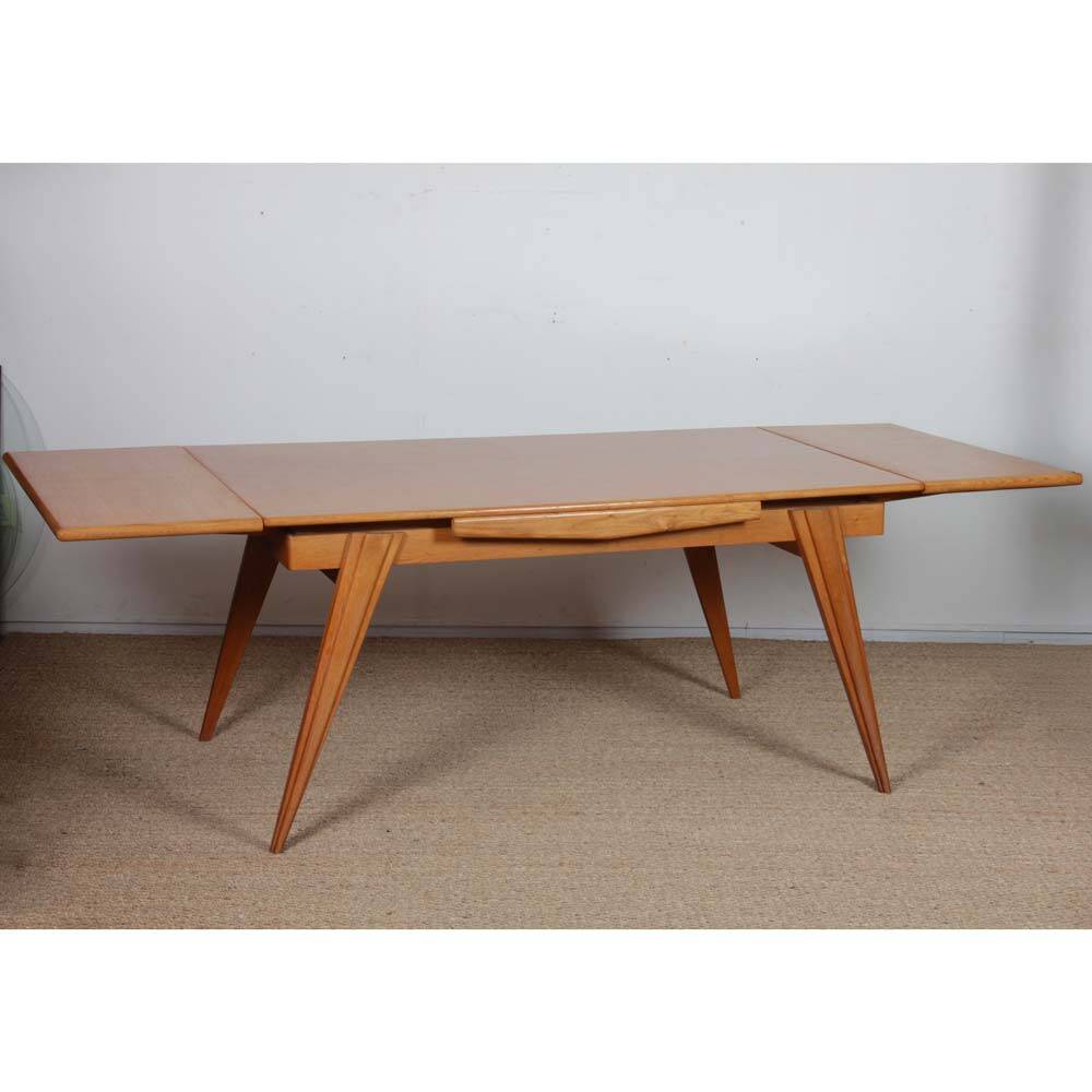 1950s wooden dining table