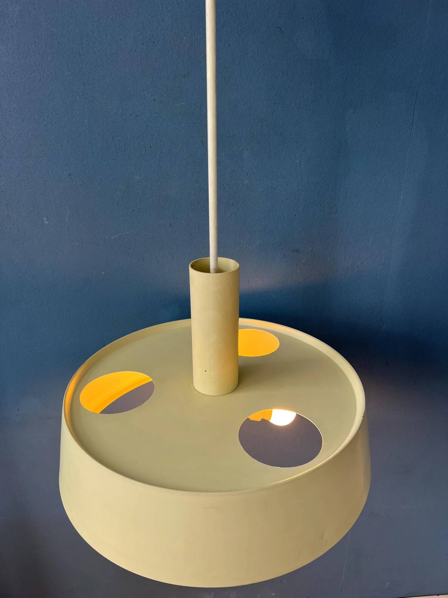 Large vintage Louis Kalff pendant lamp