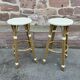 Paire de tabouret de bar style drucker paris café