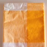 Rectangular checkered tablecloth 60s