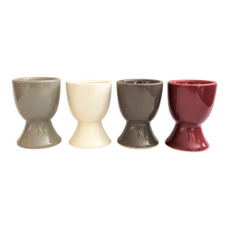 Set of 4 porcelain shells