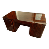 Art Deco desk in Macassar ebony