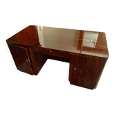 Bureau Art Deco en ébène de Macassar