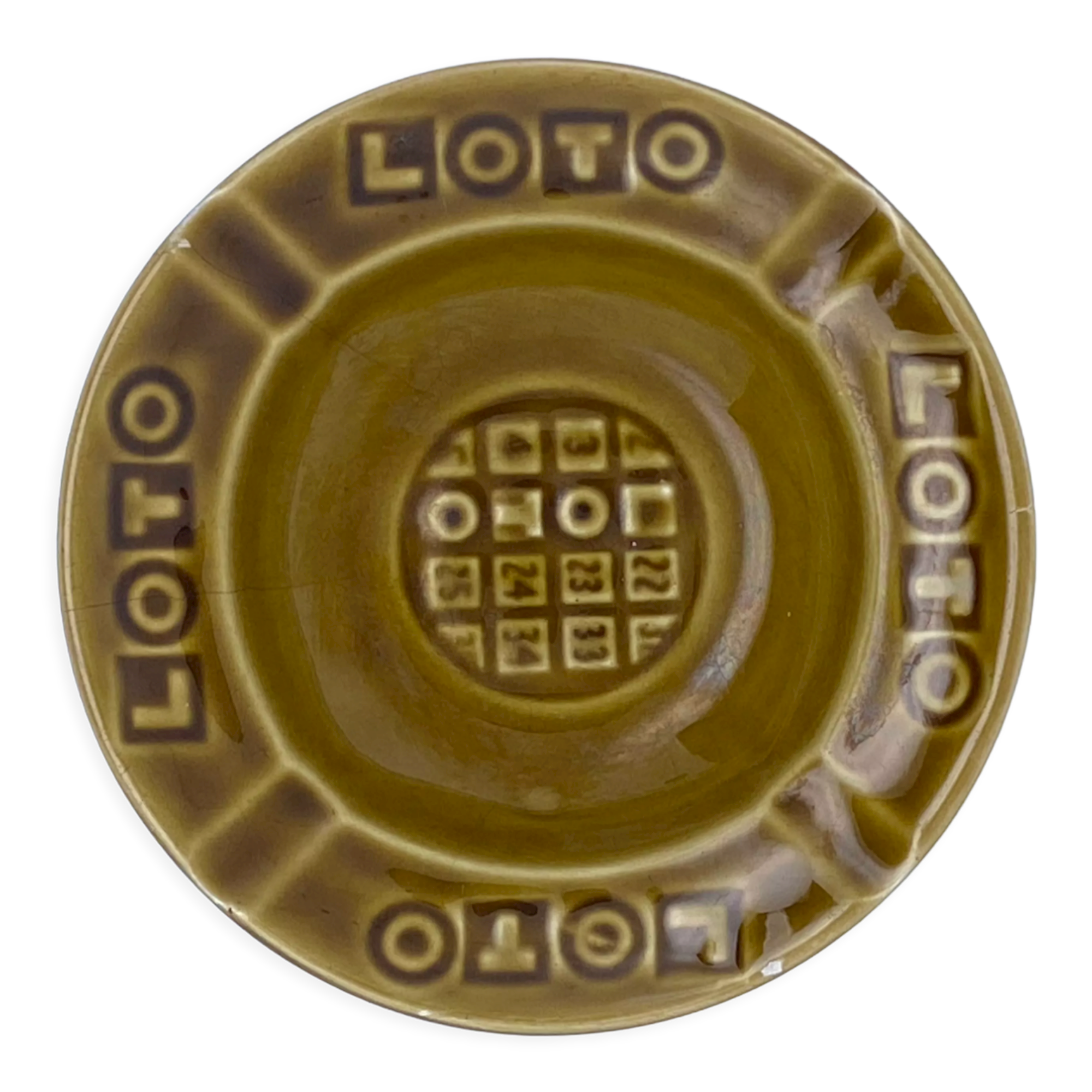 Ashtray or small empty pocket Loto Gien