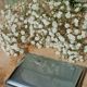 Vintage silver-plated cigarette case – 1950s/60s