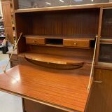 Furniture secretary bed vintage library