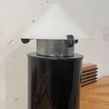 Lampe « fusée » en verre, Italie 1980
