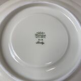 Set of six porcelain cups and saucers decorated by Richard Ginori