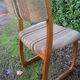 Pair of sled chairs from the 60s