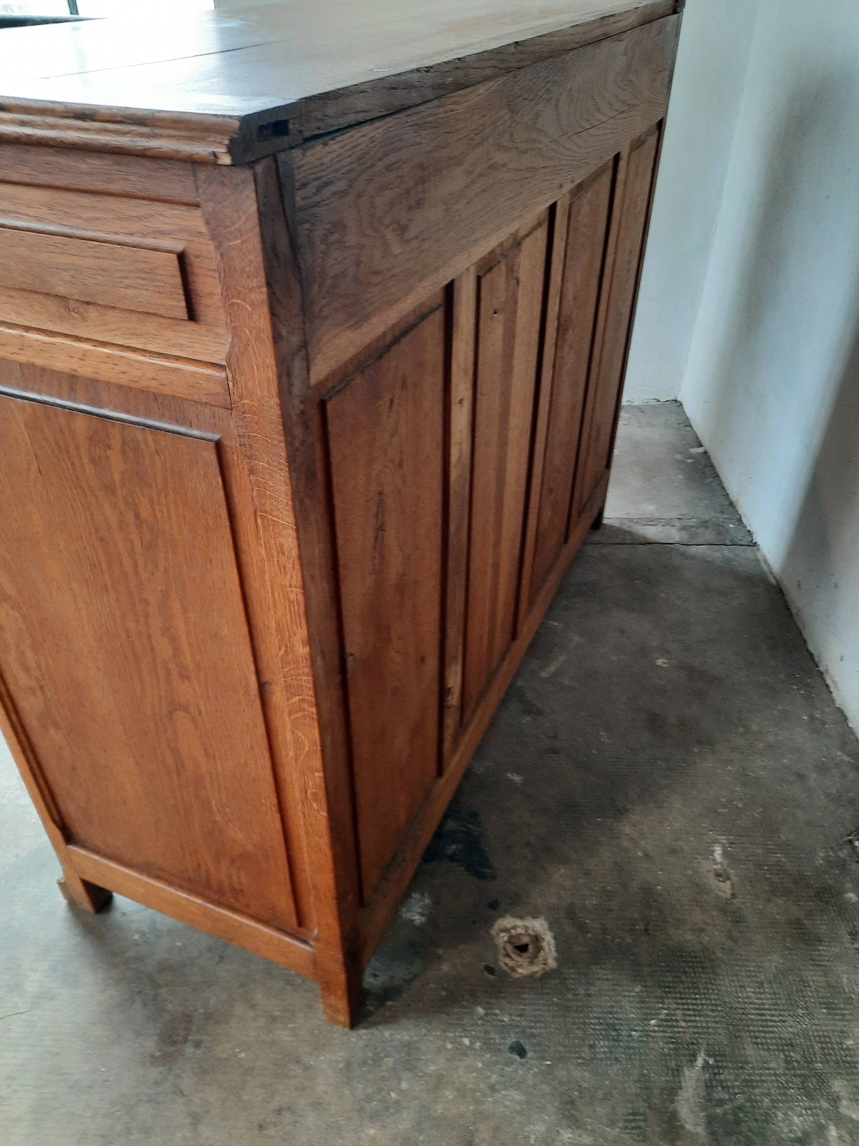 Parisian oak sideboard