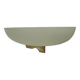 Applique Perzel en bronze et verre sablé année 50