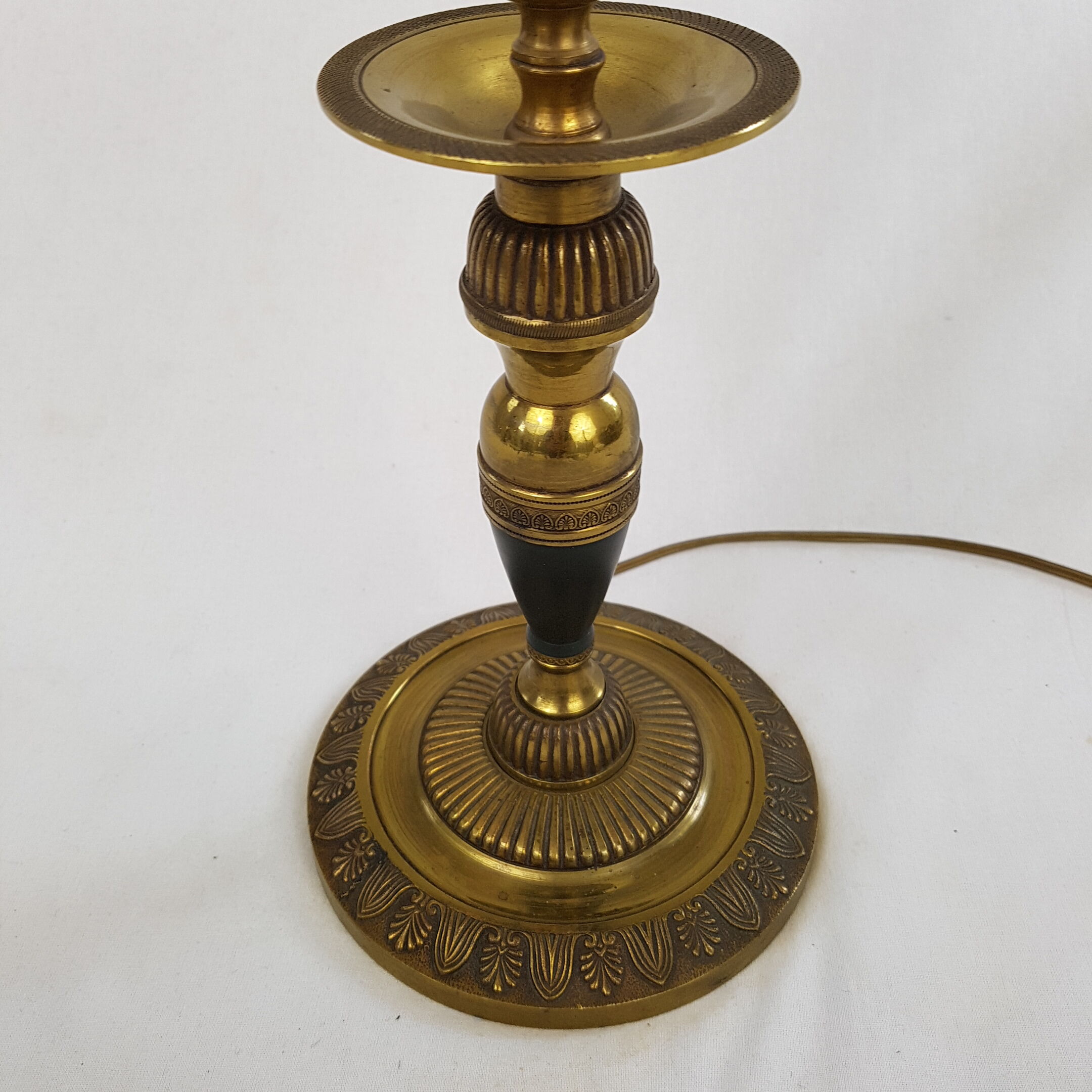 Empire ormolu style lamp