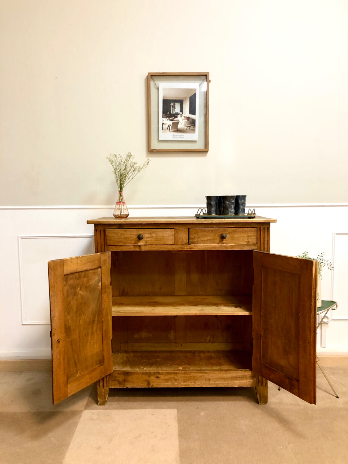 Parisian solid wood sideboard