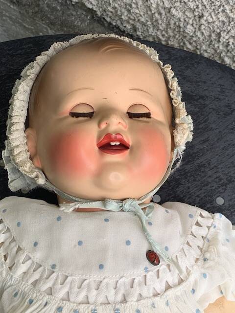 Raynal doll, baby, Marie Raphaëline circa 1952, collector