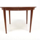 Scandinavian teak dining table, Sweden, 1960
