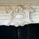Napoleon III fireplace in white statuary Carrara marble, circa 1880.