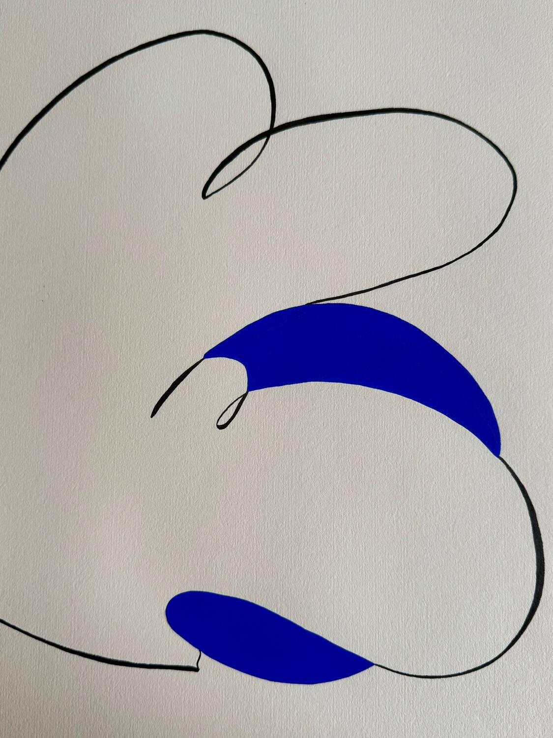 Blue Sun 03 - 40 x 50 cm - Atelier Agapé