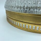 Lucien Gau's old crystal gold ceiling light