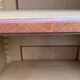 Art deco glass china cabinet in burr walnut 1930