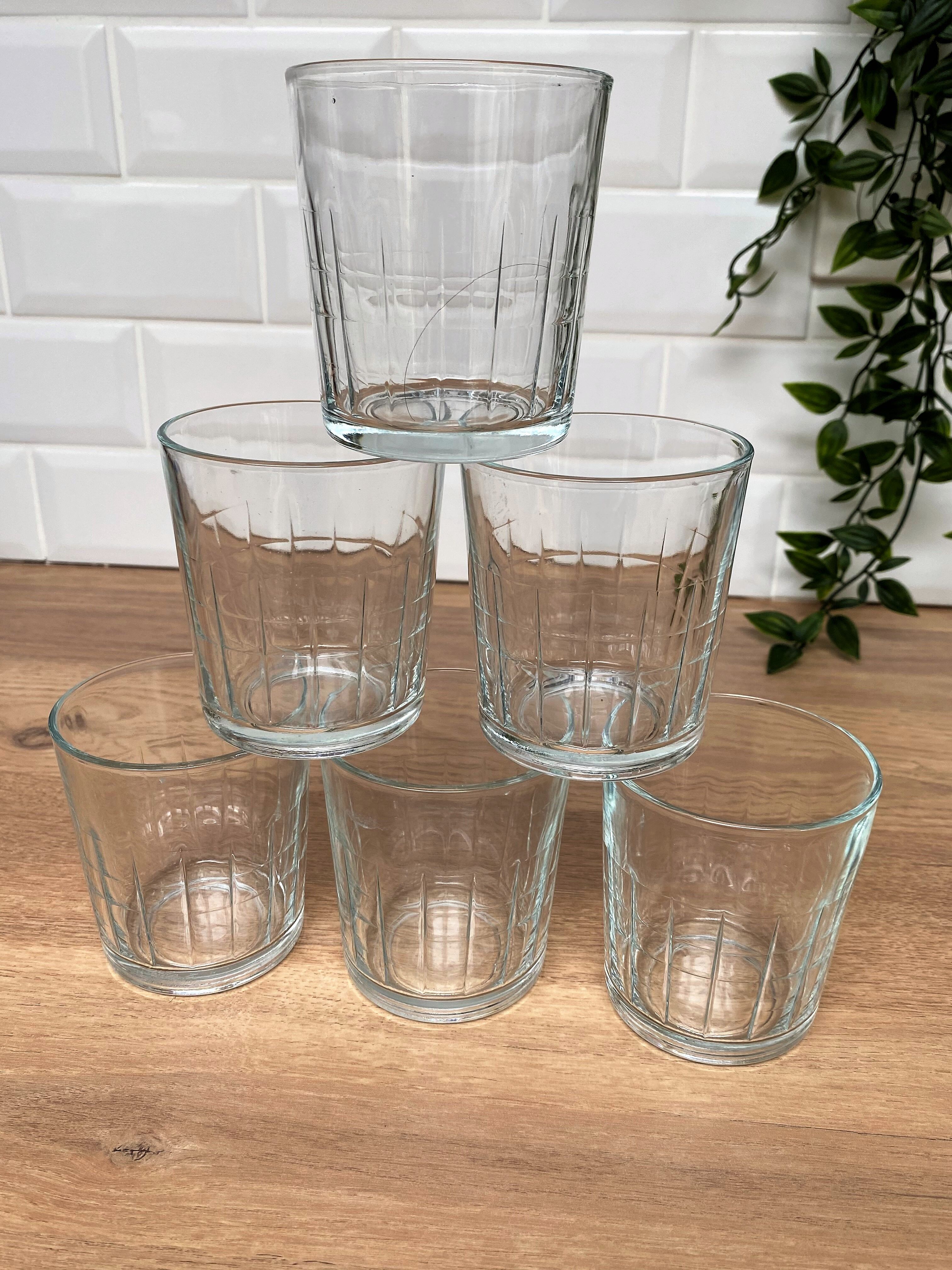 6 whiskey glasses