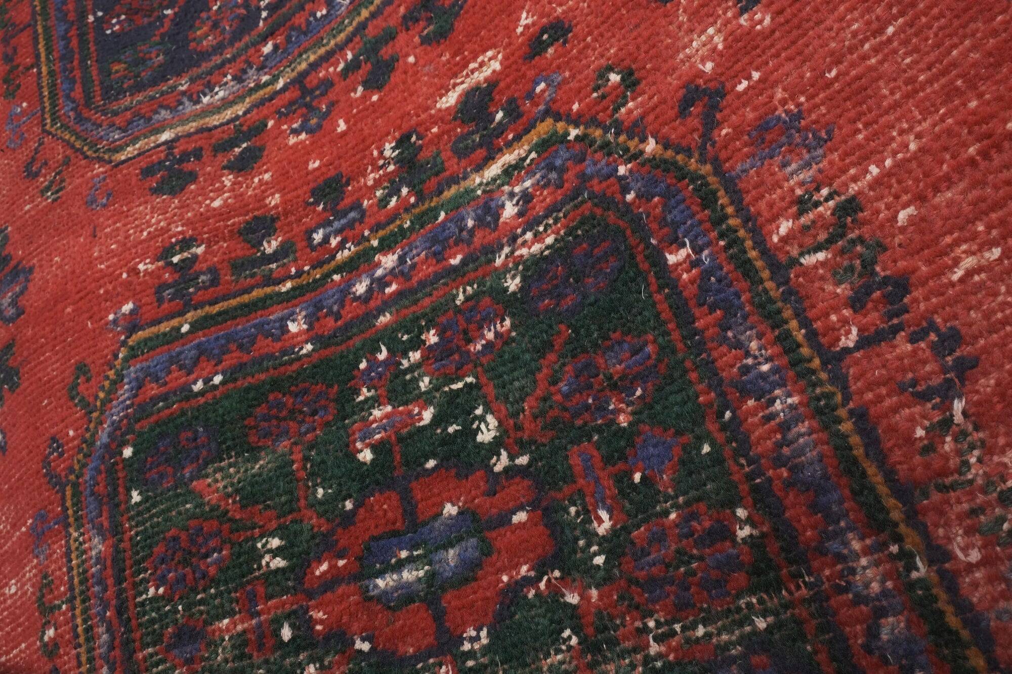 Vintage Turkish hallway rug 80x645 cm