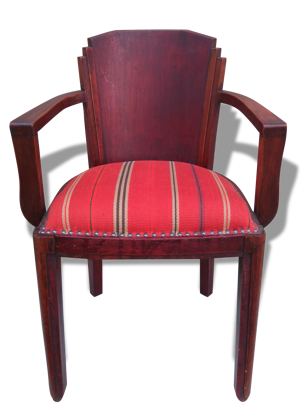 Fauteuil-chaise art déco