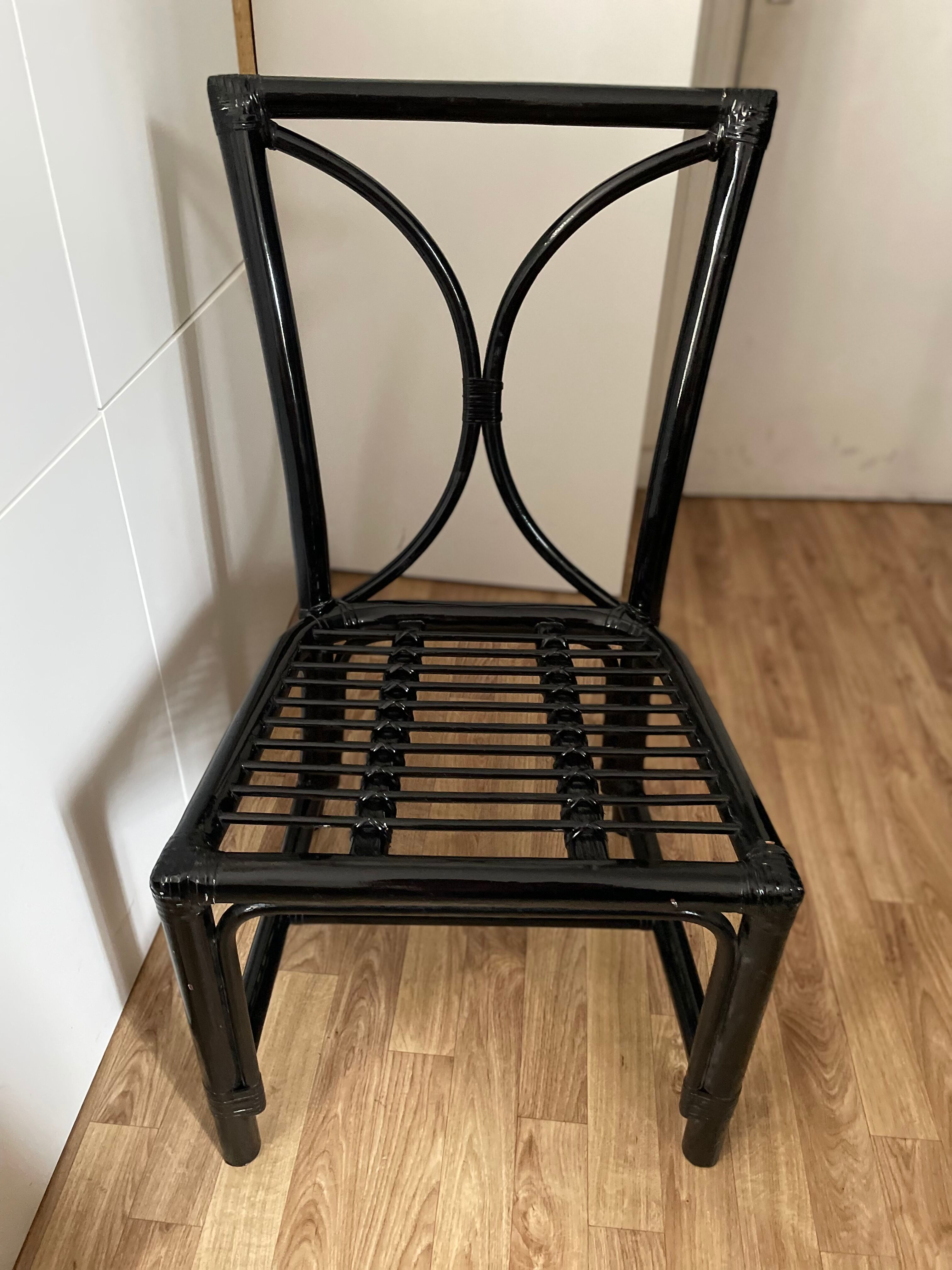 Vintage bamboo chair