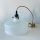 Vintage glass pendant light