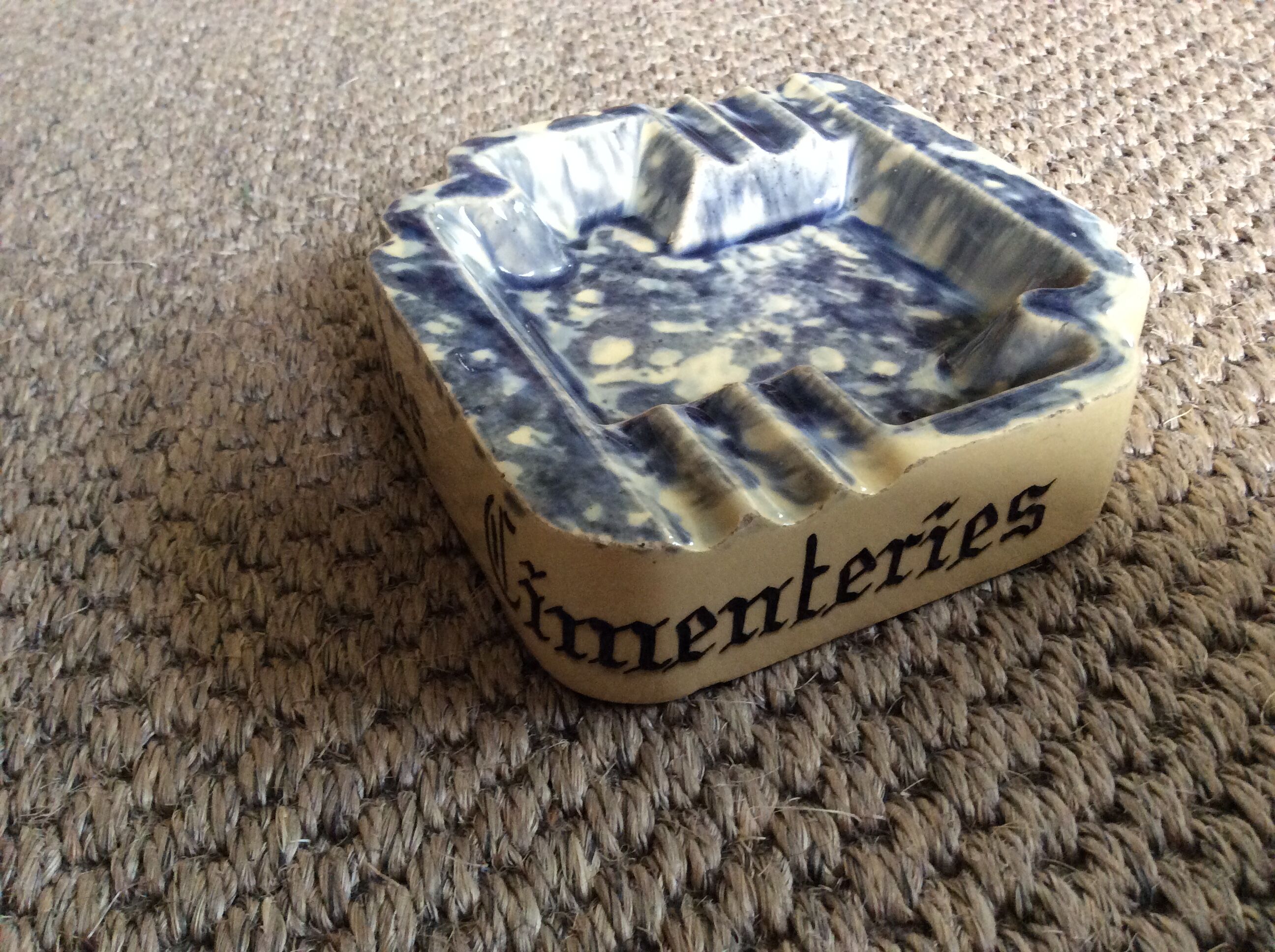 Ceramic ashtray