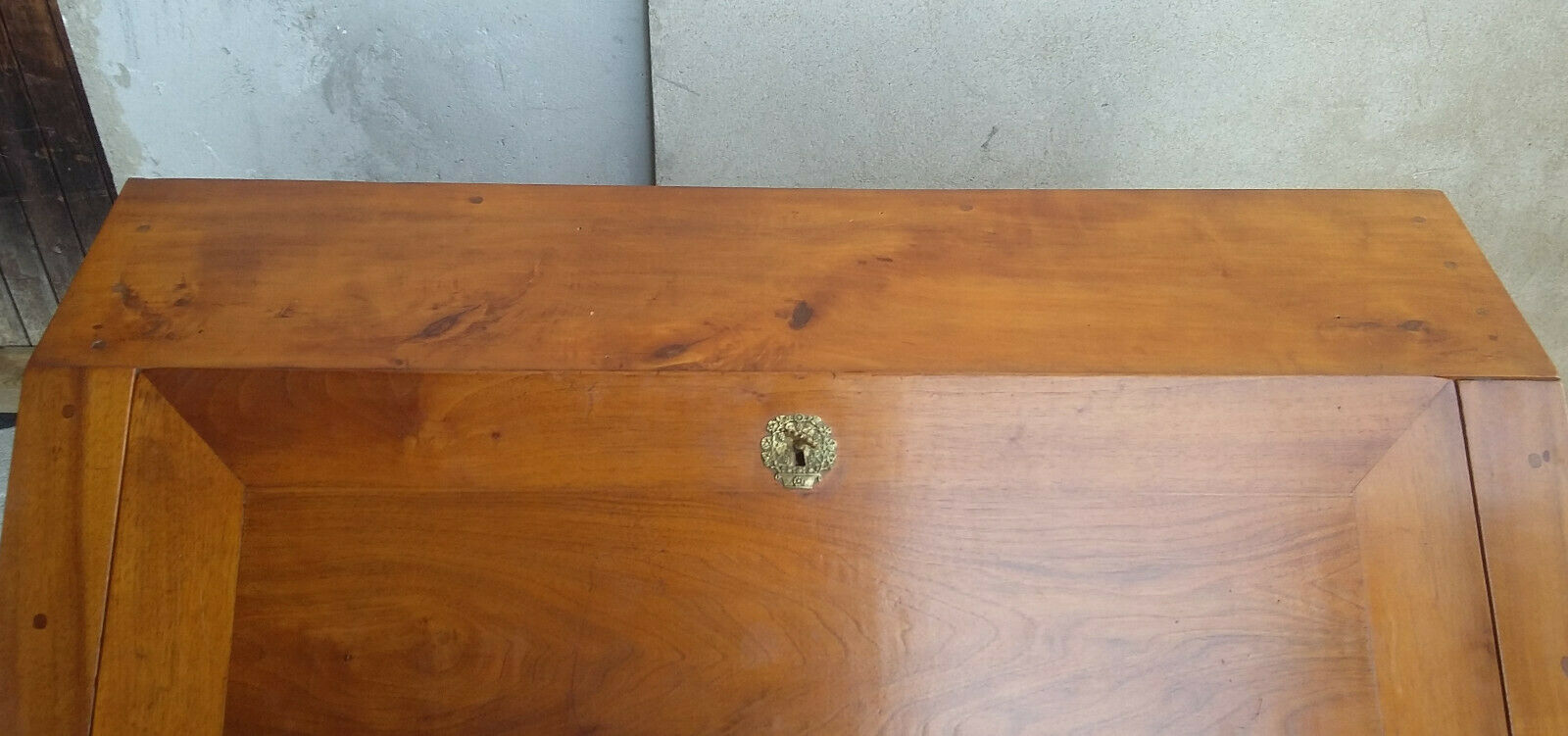 Office scriban empire in mahogany