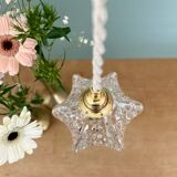 Vintage glass suspension globe