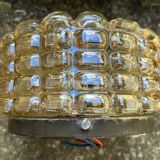 Space Age round wall lamp designed by Alois Gangknofner for Erco Leuchten, Germany, 1960s.