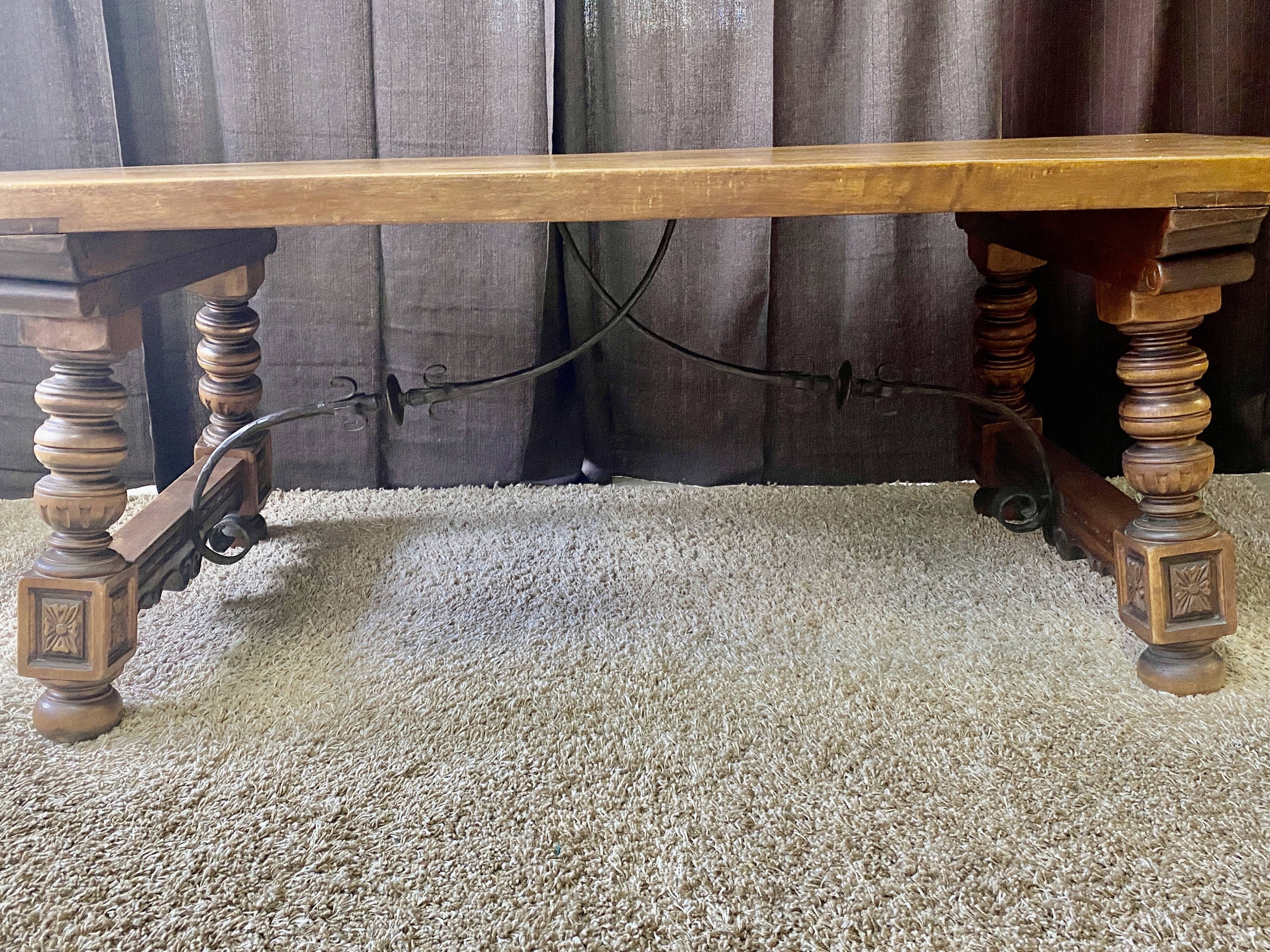 Spanish style dining table