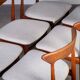 Vintage Teak Dining Chairs from Slagelse Møbelfabrik, Denmark, 1960s, Set of 6