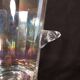 Krosno signed crystal champagne bucket - Poland