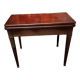 Mahogany game table console from the Napoleon III period