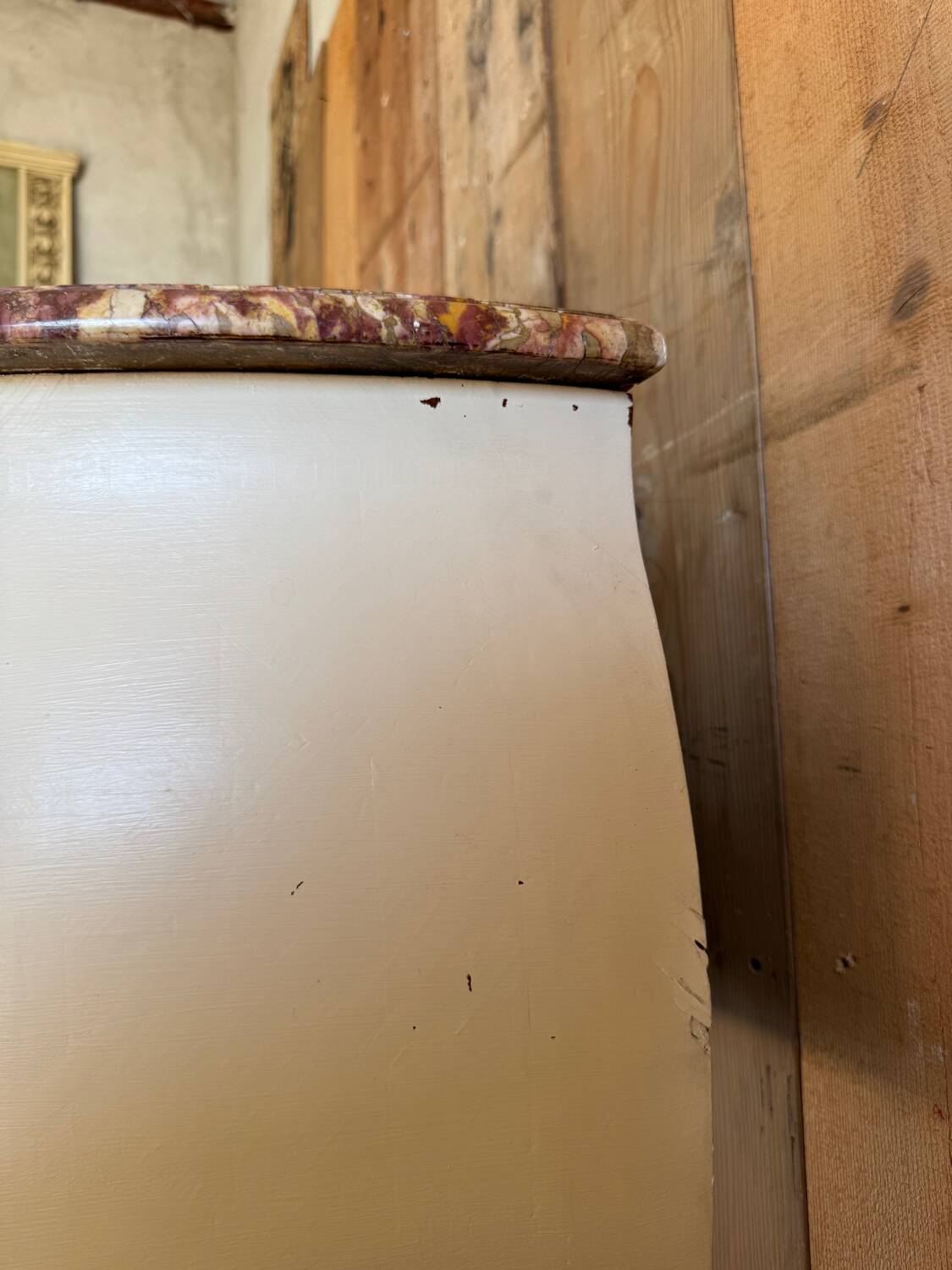 Louis XV style chest of drawers stamped Delorme