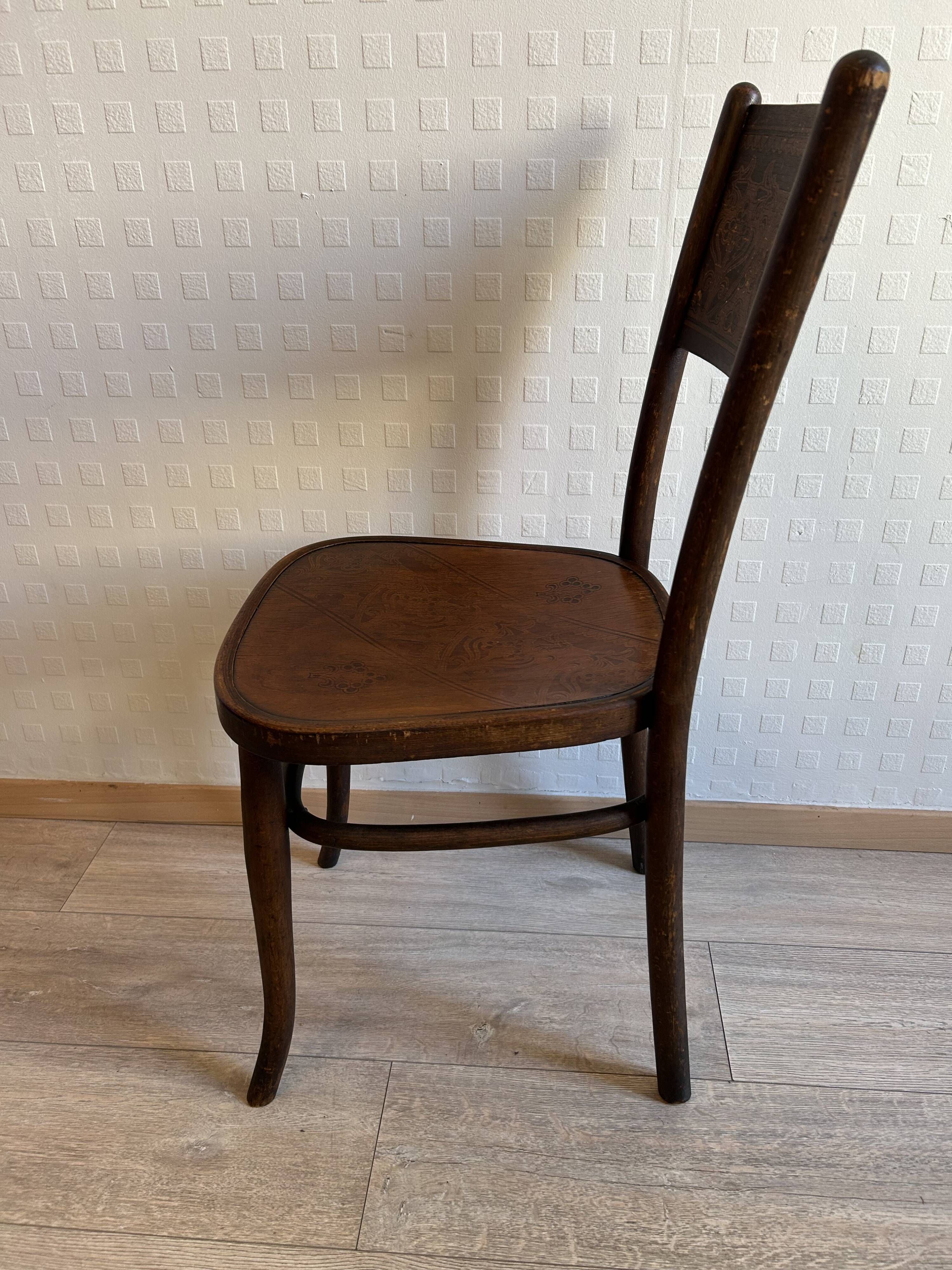 4 antique chairs by Jacob & Josef Kohn – Vienna – Art Nouveau period